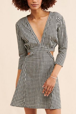 Rue Stiic Chelsea Checked Mini Dress