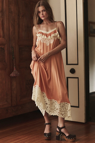 Sweet Heirloom Maxi Slip Dress