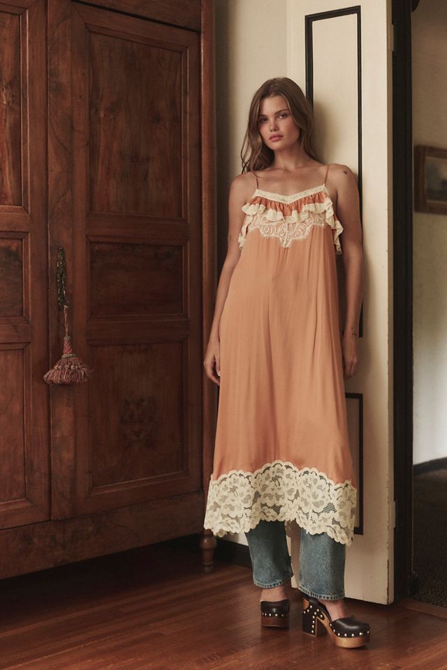 Sweet Heirloom Maxi Slip Dress #3
