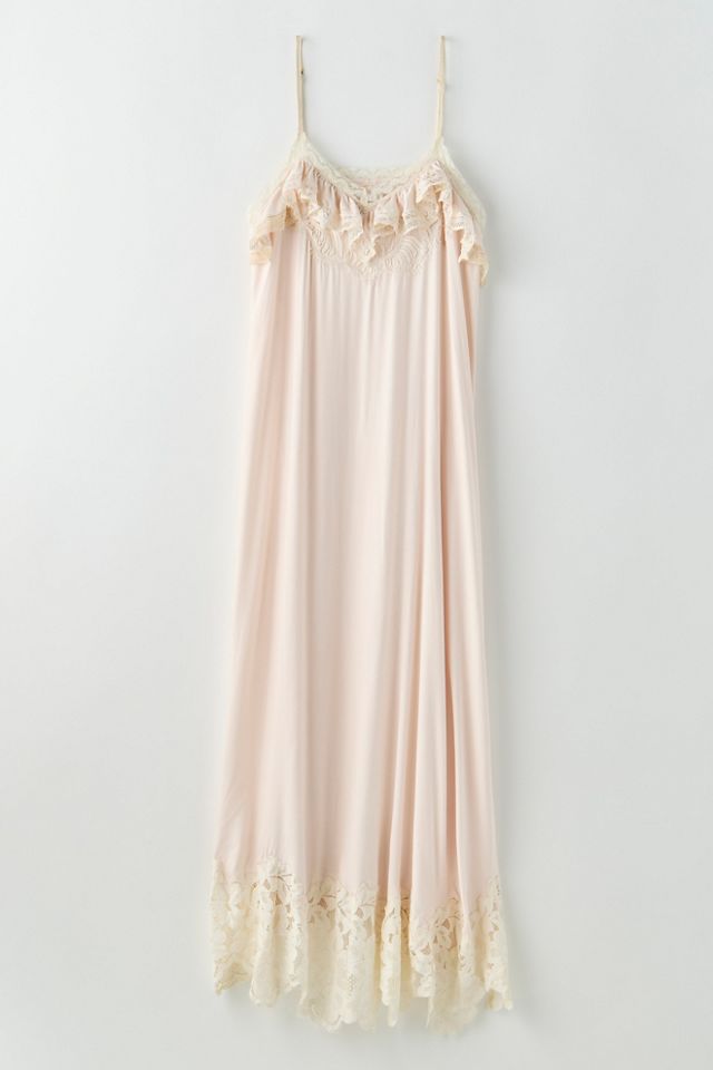Sweet Heirloom Maxi Slip Dress #2