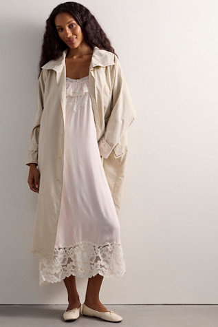 Женское платье Intimately Sweet Heirloom Maxi Slip, цвет: Бледный розовый — фото 8