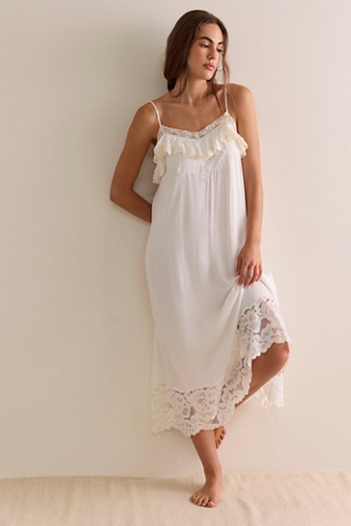 Sweet Heirloom Maxi Slip Dress