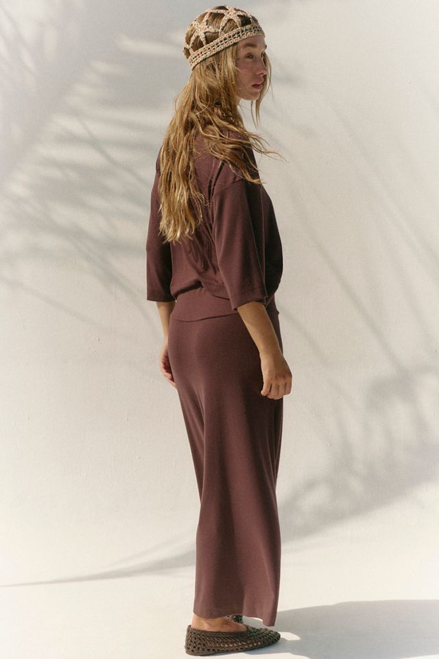 Good Feels Maple Midi Dress #1