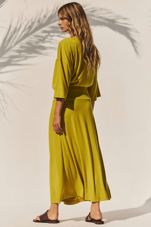 Good Feels Maple Midi Dress #1