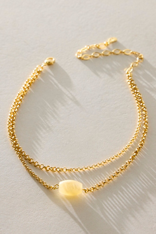 Collier ras-du-cou Aria plaqué or