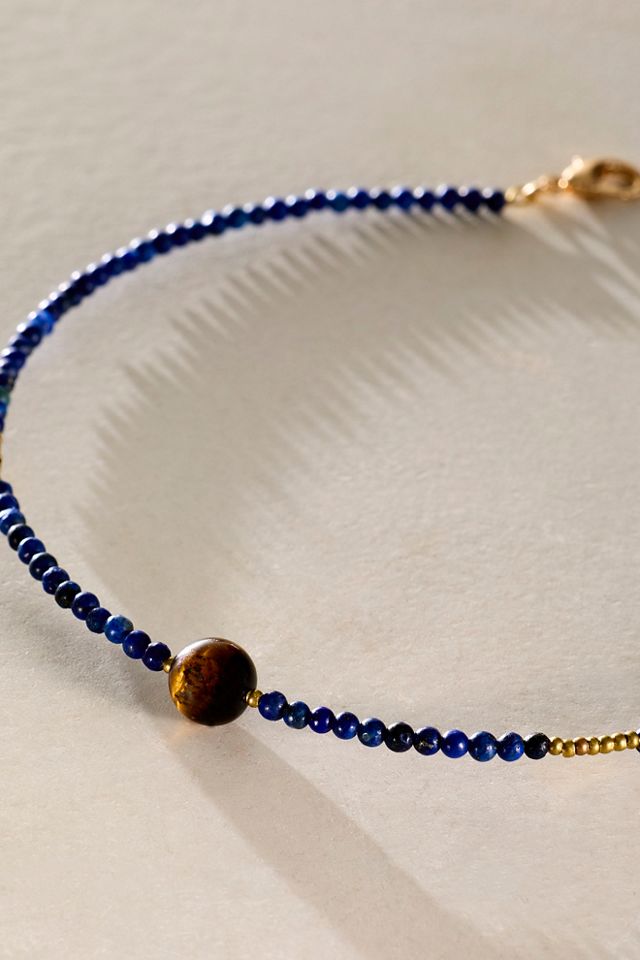 Aria Gold Plated Structured Necklace #2