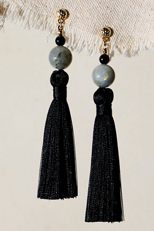Pip Semiprecious Tassel Earrings