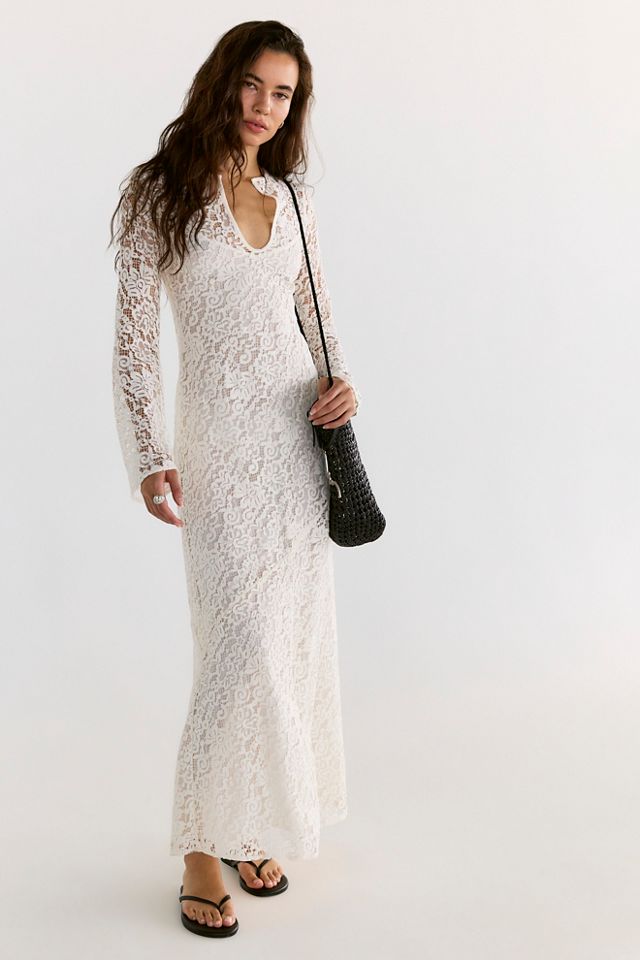 Hansen & Gretel Bianca Lace Maxi Dress #3