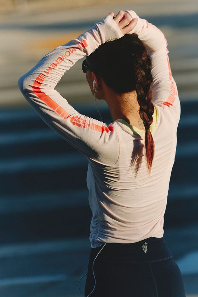 Tempo Marathon Logo Ruched UV Protection Long Sleeve #1