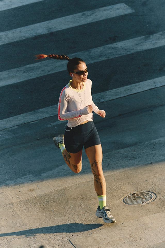 Tempo Marathon Logo Ruched UV Protection Long Sleeve #3