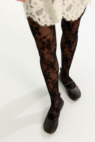 FP x Swedish Stockings Lena Lace Tights