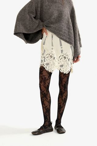 FP x Swedish Stockings Lena Lace Tights