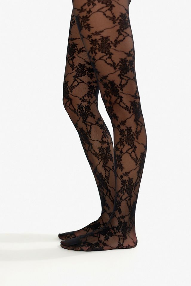 FP x Swedish Stockings Lena Lace Tights #1