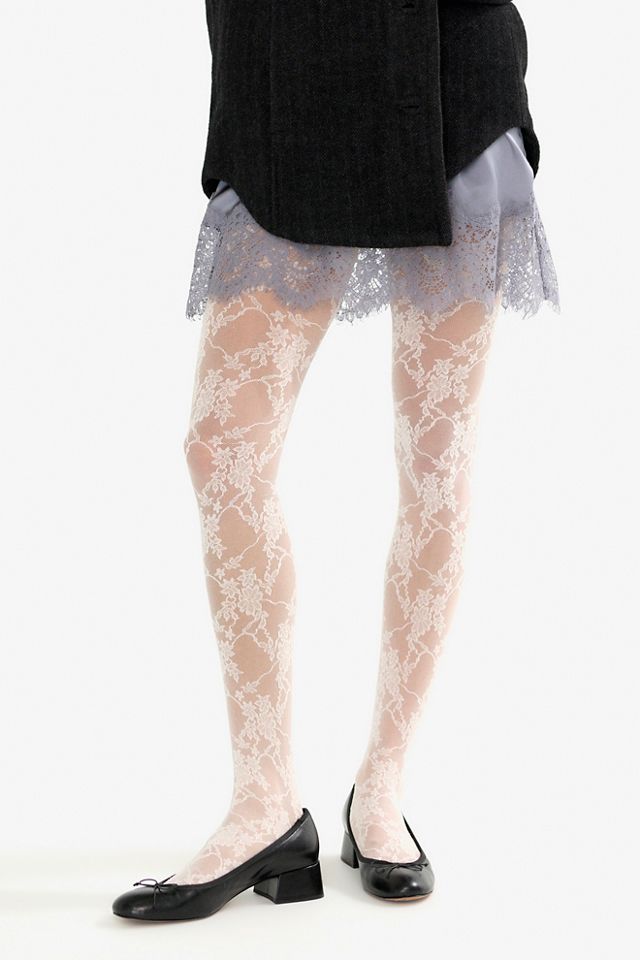 FP x Swedish Stockings Lena Lace Tights #1