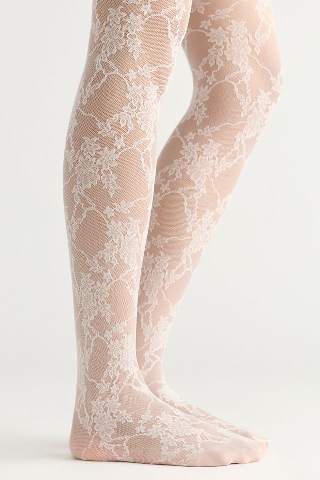 FP x Swedish Stockings Lena Lace Tights #2