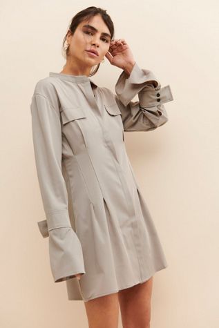 Avantlook Flared Sleeve Mini Dress