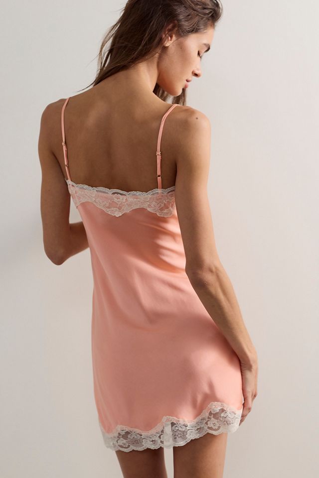 Frankies Bikinis x Devon Lee Carlson Liz Silk Mini Slip Dress #1