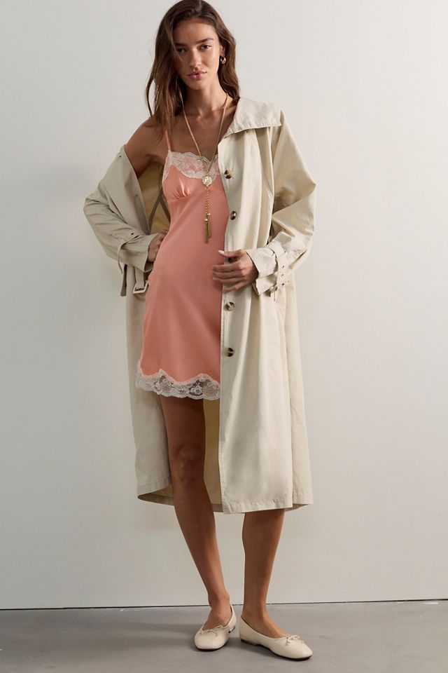 Frankies Bikinis x Devon Lee Carlson Liz Silk Mini Slip Dress #2