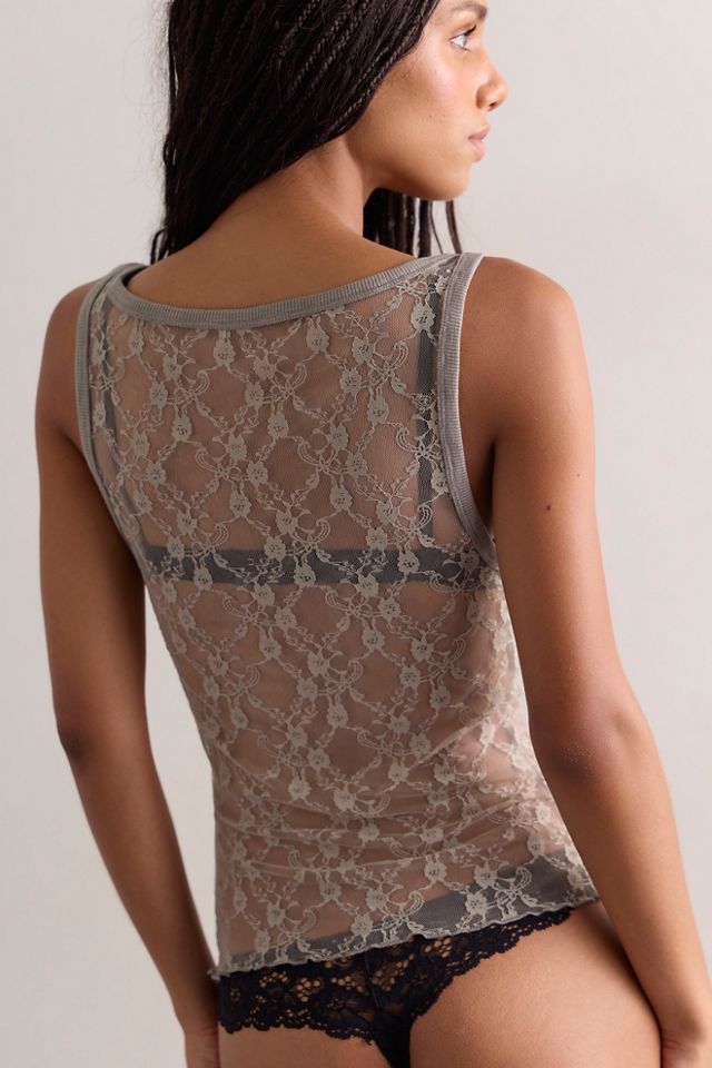 See You Layer Lace Tank #1