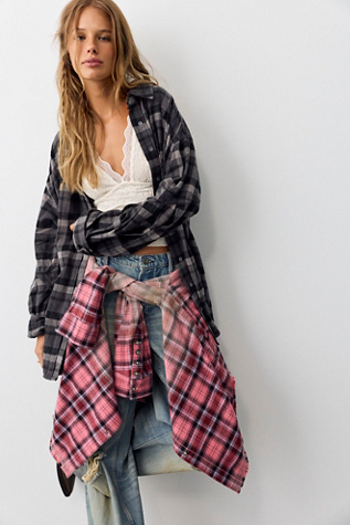 We The Free Selene Oversized Flannel