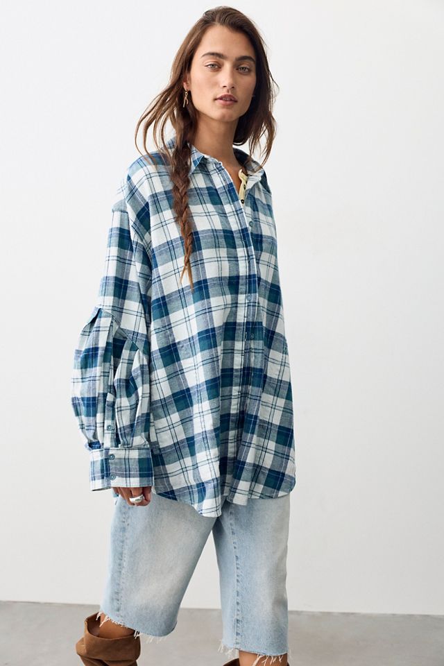 We The Free Selene Oversized Flannel #1