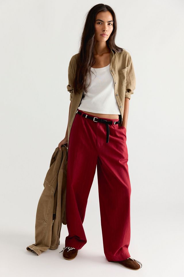 Sabine Striped Linen Button Down Top #2