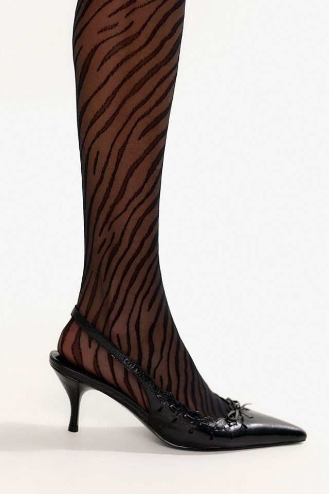 FP x Swedish Stockings Zadie Zebra Tights #2