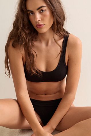 Nudea The Organic Cotton Dip Front Bralette