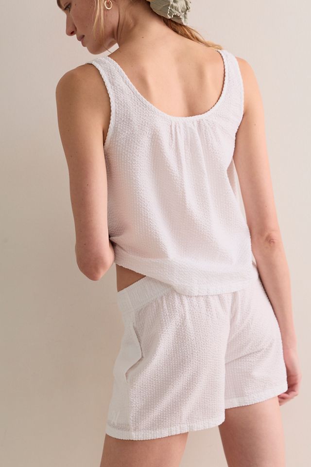 Nudea Cotton Seersucker Boxer Shorts #1
