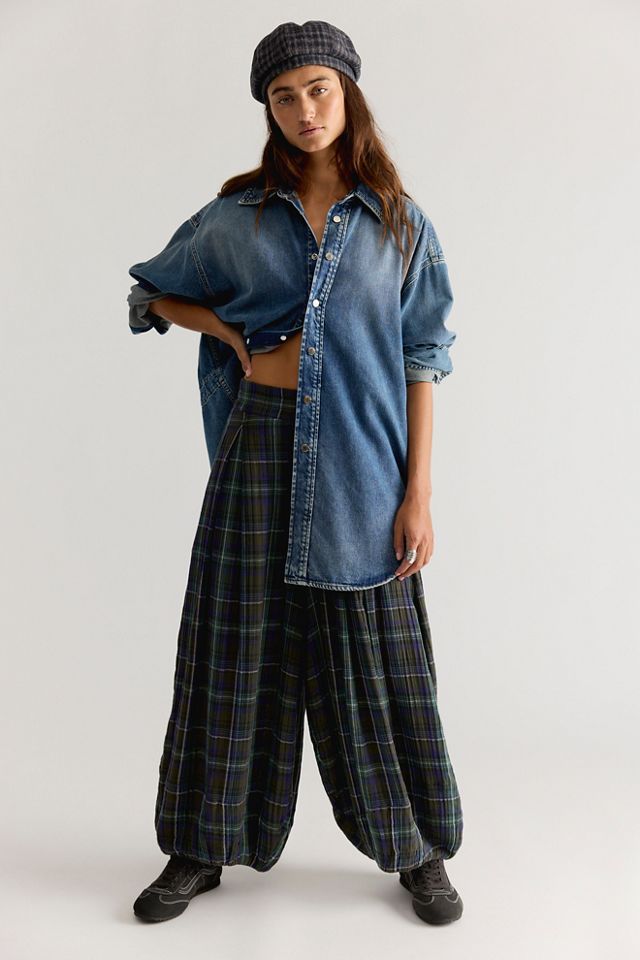 Haikure Victoria Blue Ryder Oversized Denim Button Down #2