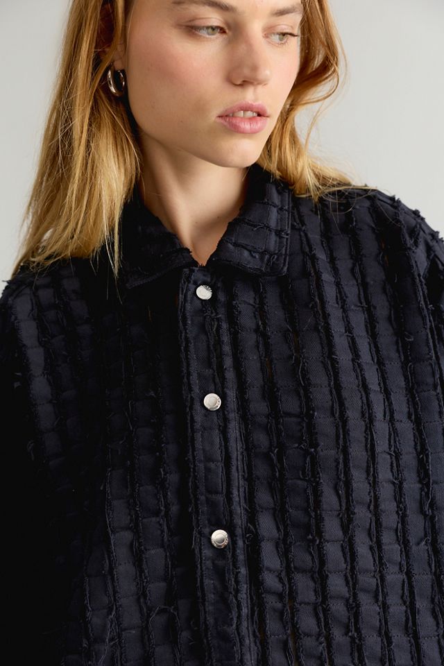 Haikure Sophie Bull Striped Oversized Button Down #3