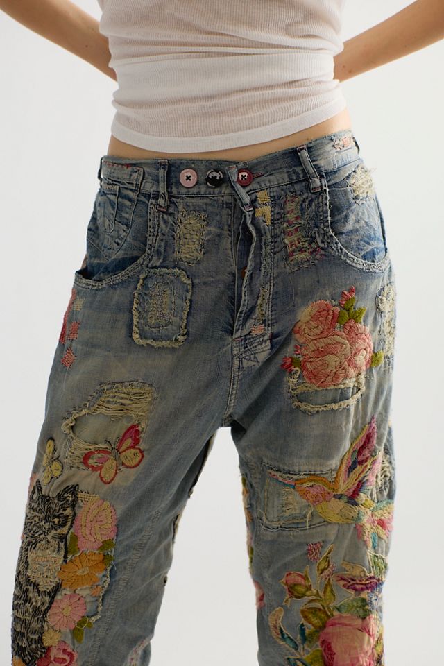 Magnolia Pearl Toby Embroidered Jeans #3