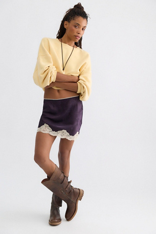 Spell Lasiandra Lace Mini Skirt