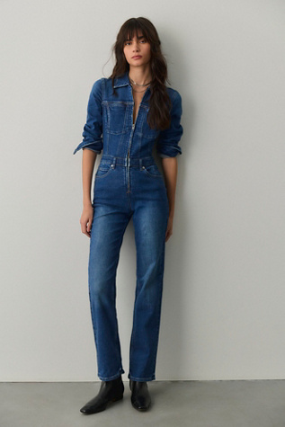 We The Free Outlaw Denim Jumpsuit