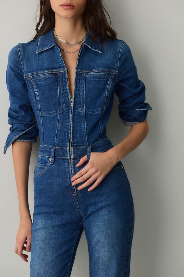 We The Free Outlaw Denim Jumpsuit #3