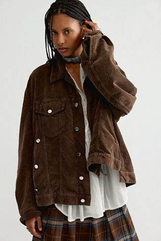 Haikure Janet Corduroy Jacket