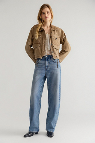 Levi's Blue Tab Drop Barrel Jeans