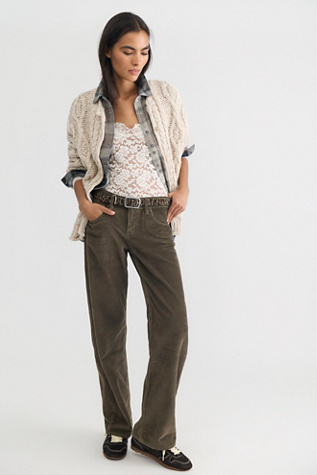 Levi's Low Loose Corduroy Jeans by Free People