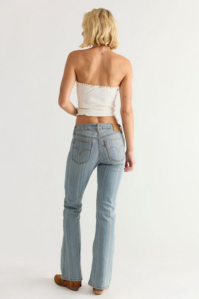 Levi's Low Slim Stripe Bootcut Jeans #1