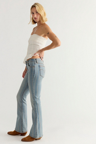 Levi's Low Slim Stripe Bootcut Jeans