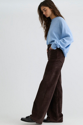 Levi's Ribcage Wide-Leg Jeans by Free People