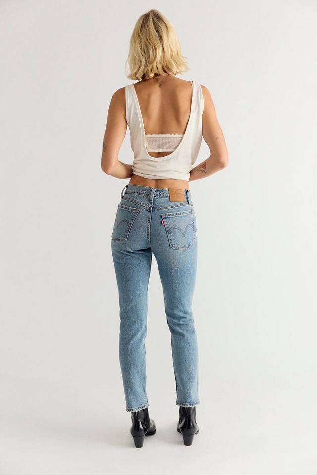 Levi's Wedgie Slim Jeans #1