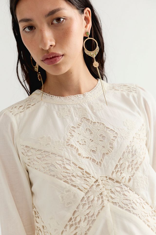 Sentimental Melody Lace Mini Dress #4