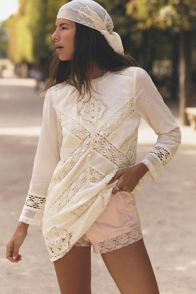 Sentimental Melody Lace Mini Dress #3