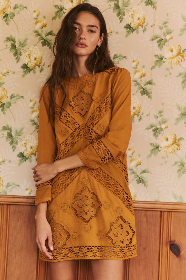Sentimental Melody Lace Mini Dress #3