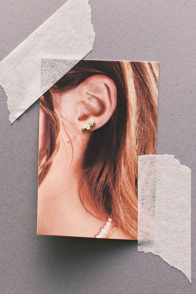 Local Eclectic Constellation Flatback Earrings #4
