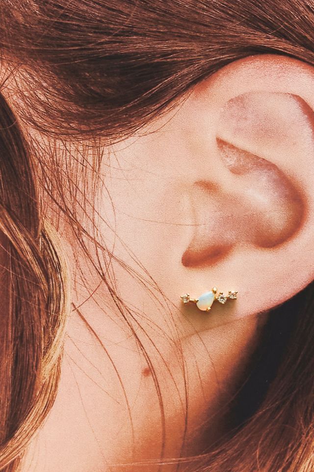 Local Eclectic Constellation Flatback Earrings #3
