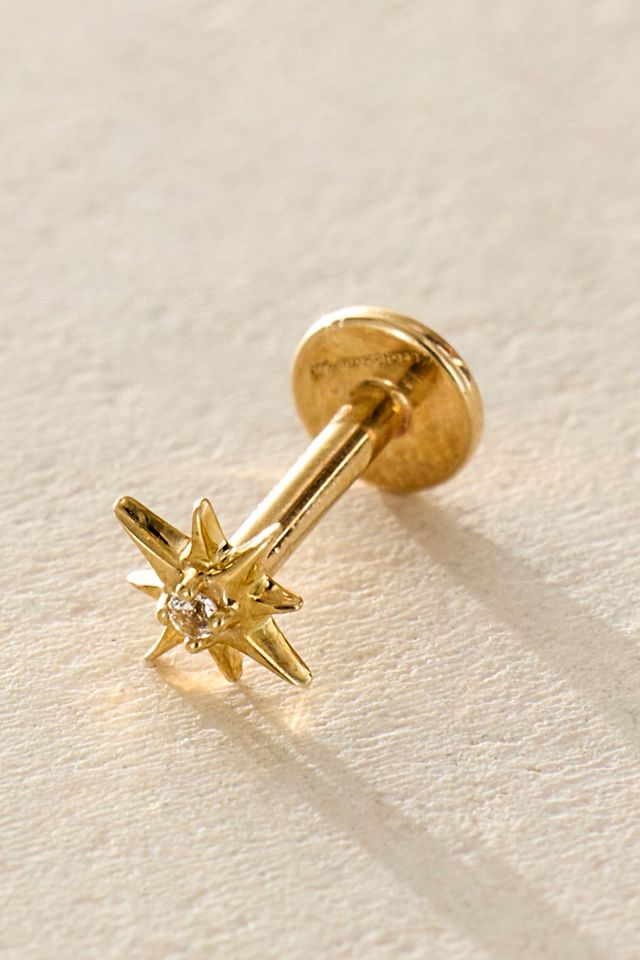 Local Eclectic Starburst Flatback Earrings #1