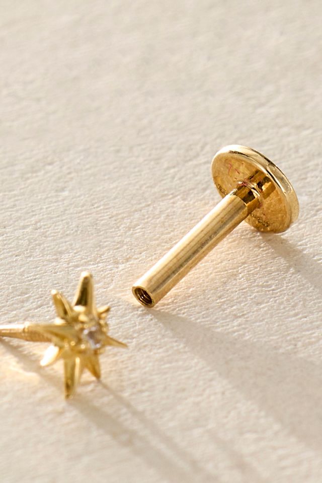 Local Eclectic Starburst Flatback Earrings #2
