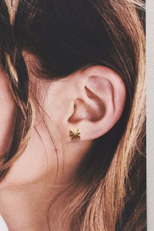 Local Eclectic Starburst Flatback Earrings